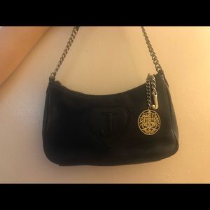 Juicy Couture Black Leather Purse